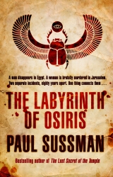 Book cover of The Labyrinth of Osiris by Paul Sussman