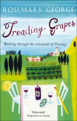 Book cover of Treading Grapes by Rosemary George