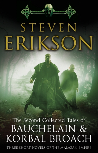 Book cover of The Second Collected Tales of Bauchelain & Korbal Broach by Steven Erikson