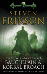 Book cover of The Second Collected Tales of Bauchelain & Korbal Broach by Steven Erikson