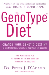 Book cover of The GenoType Diet by Peter D'Adamo, Catherine Whitney