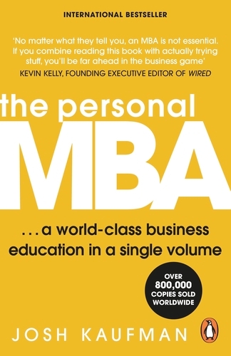 Book cover of The Personal MBA by Josh Kaufman