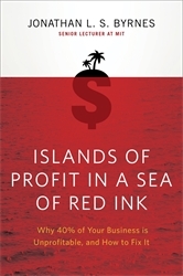 Book cover of Islands of Profit in a Sea of Red Ink by Jonathan L. S. Byrnes