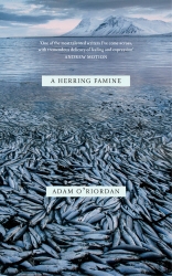 Book cover of A Herring Famine by Adam O'Riordan