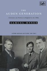 Book cover of The Auden Generation by Samuel Hynes