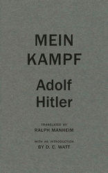 Book cover of Mein Kampf by Adolf Hitler