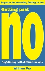 Book cover of Getting Past No by Roger Fisher, William Ury
