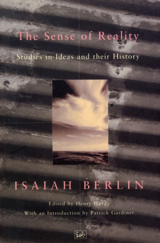 Book cover of The Sense Of Reality by Isaiah Berlin