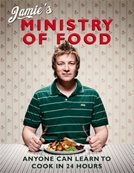 Book cover of Jamie's Ministry of Food by Jamie Oliver