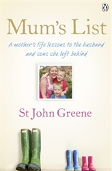 Book cover of Mum's List by St John Greene