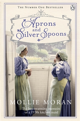 Book cover of Aprons and Silver Spoons by Mollie Moran