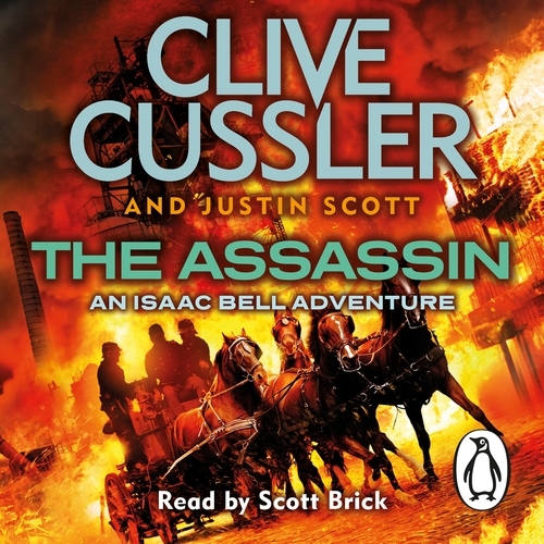 Book cover of The Assassin by Clive Cussler, Justin Scott