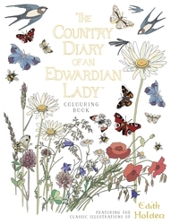 Book cover of The Country Diary of an Edwardian Lady Colouring Book by Edith Holden
