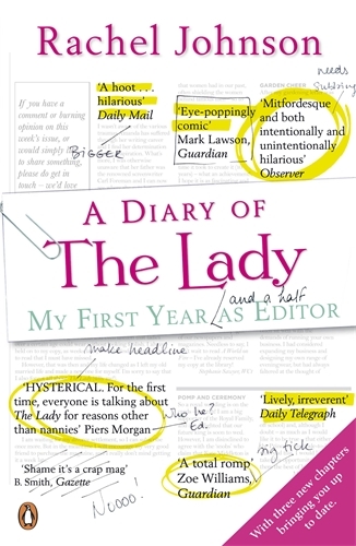 Book cover of A Diary of The Lady by Rachel Johnson