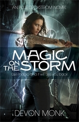 Book cover of Magic on the Storm by Devon Monk