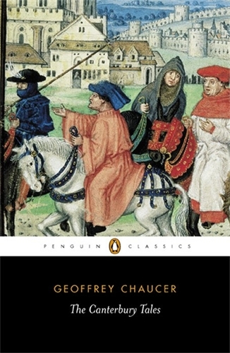 Book cover of The Canterbury Tales by Geoffrey Chaucer
