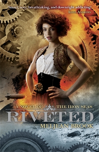 Book cover of Riveted by Meljean Brook