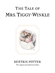 Book cover of The Tale of Mrs. Tiggy-Winkle by Beatrix Potter