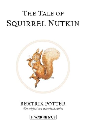 Book cover of The Tale of Squirrel Nutkin by Beatrix Potter