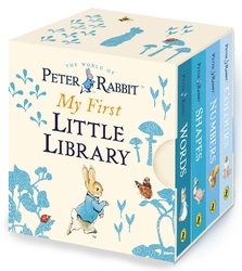 Book cover of Peter Rabbit My First Little Library by Beatrix Potter