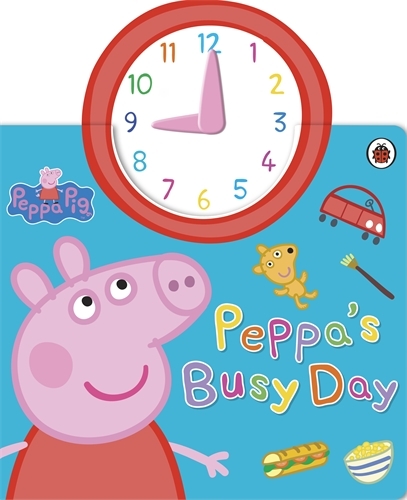 Book cover of Peppa Pig: Peppa's Busy Day by Peppa Pig