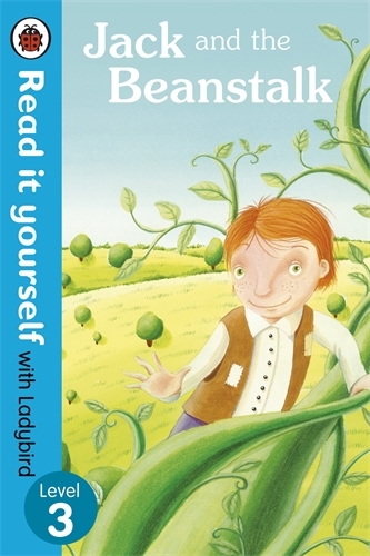 Book cover of Jack and the Beanstalk - Read it yourself with Ladybird by Ladybird