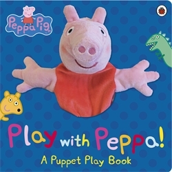 Book cover of Peppa Pig: Play with Peppa Hand Puppet Book by Peppa Pig
