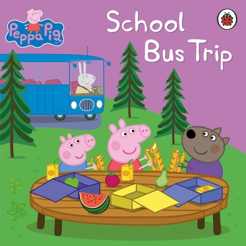 Book cover of Peppa Pig: School Bus Trip by Peppa Pig