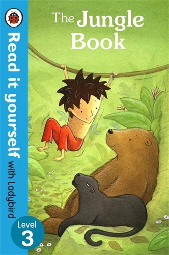 Book cover of The Jungle Book - Read it yourself with Ladybird by Ladybird