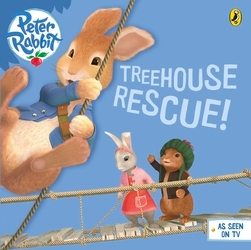 Book cover of Peter Rabbit Animation: Treehouse Rescue! by Beatrix Potter Animation