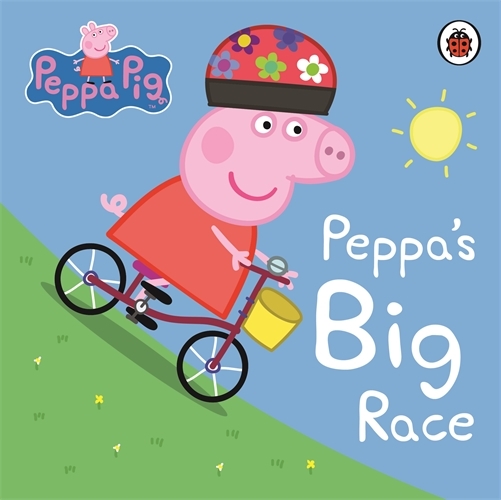 Book cover of Peppa Pig: Peppa's Big Race by Peppa Pig