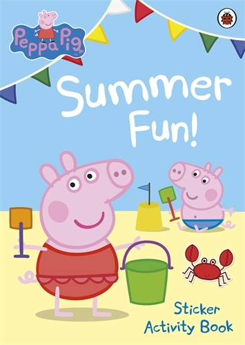 Book cover of Peppa Pig: Summer Fun! Sticker Activity Book by Peppa Pig