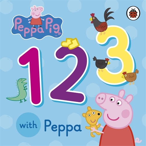 Book cover of Peppa Pig: 123 with Peppa by Peppa Pig