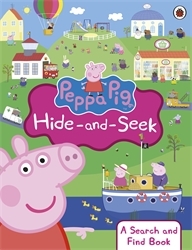 Book cover of Peppa Pig: Hide-and-Seek by Peppa Pig