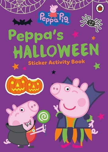 Book cover of Peppa Pig: Peppa's Halloween Sticker Activity Book by Peppa Pig
