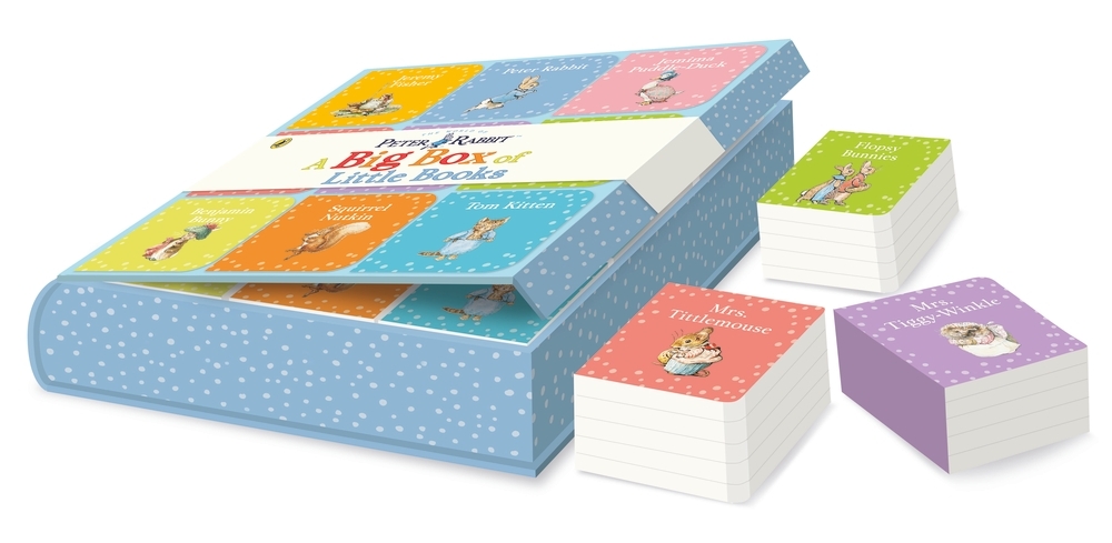 Book cover of Peter Rabbit: A Big Box of Little Books