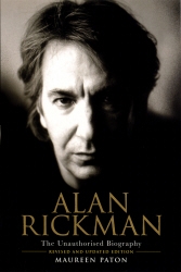 Book cover of Alan Rickman: The Unauthorised Biography by Maureen Paton