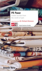 Book cover of PR Power: Inside Secrets From the World of Spin by Amanda Barry