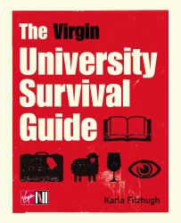 Book cover of The Virgin University Survival Guide by Karla Fitzhugh