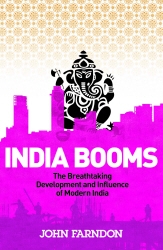 Book cover of India Booms by John Farndon