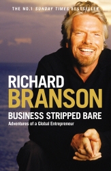 Book cover of Business Stripped Bare by Sir Richard Branson