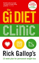 Book cover of The Gi Diet Clinic by Rick Gallop
