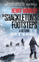 Book cover of In Shackleton's Footsteps by Henry Worsley