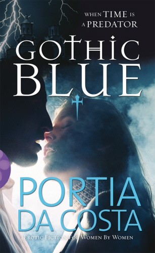 Book cover of Gothic Blue by Portia Da Costa