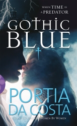Book cover of Gothic Blue by Portia Da Costa