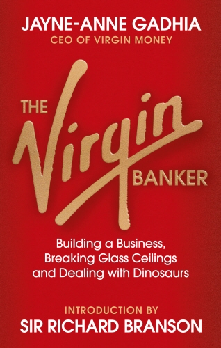 Book cover of The Virgin Banker by Jayne-Anne Gadhia