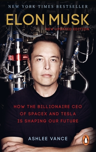 Book cover of Elon Musk by Ashlee Vance