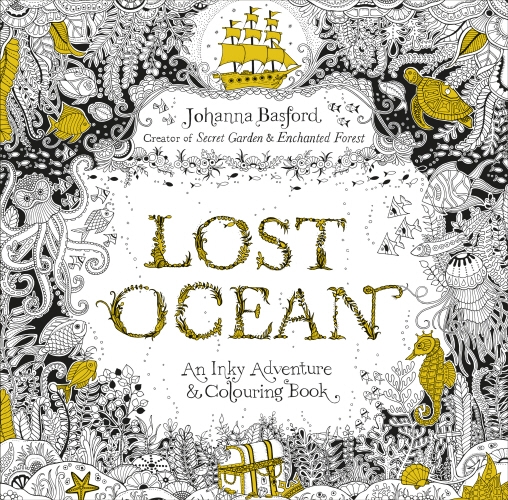 Book cover of Lost Ocean by Johanna Basford