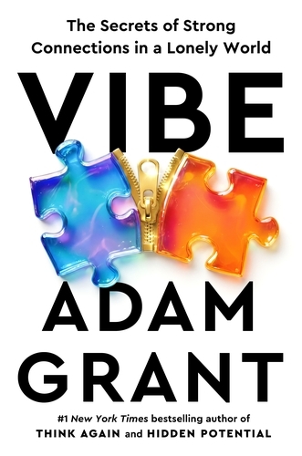 Book cover of Vibe by Adam Grant