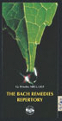 Book cover of The Bach Remedies Repertory by F J Wheeler